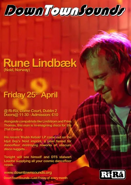 Artwork for Rune Lindbaek – April 2008 – DownTownSounds