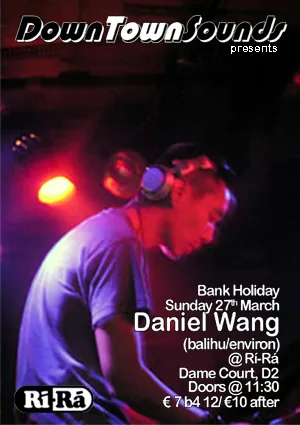 Artwork for Daniel Wang – March 2005