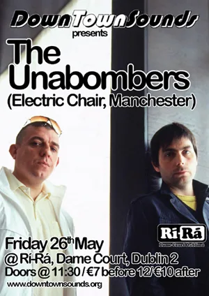 Artwork for The Unabombers – May 2006 – DownTownSounds
